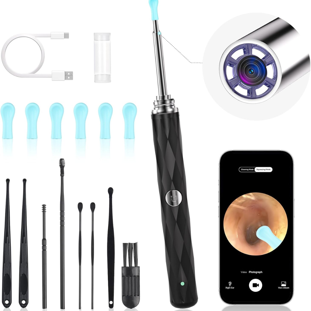 Limpiador de Oídos con cámara