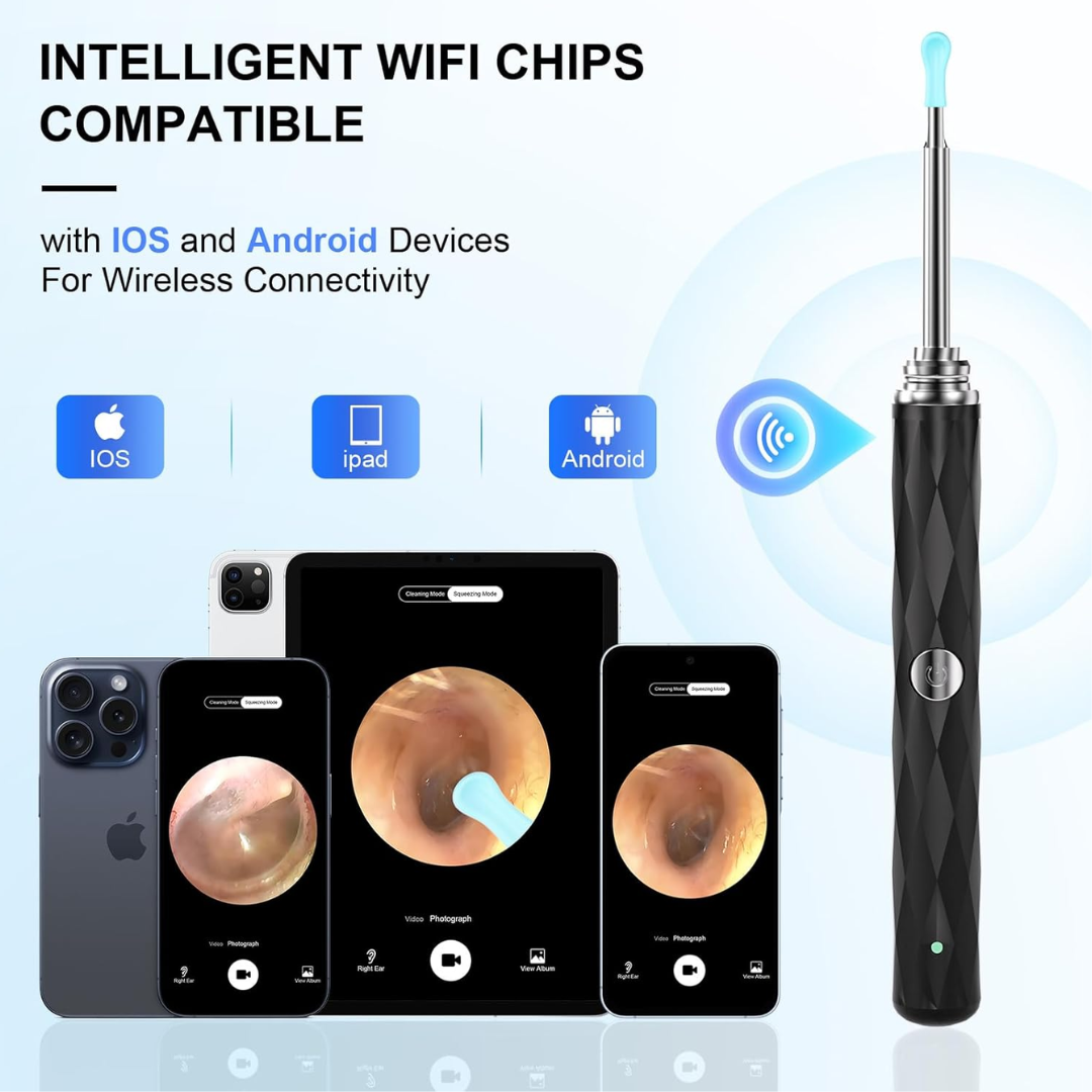 Limpiador de Oídos con cámara